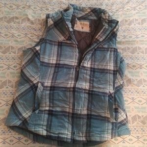 Plaid vest